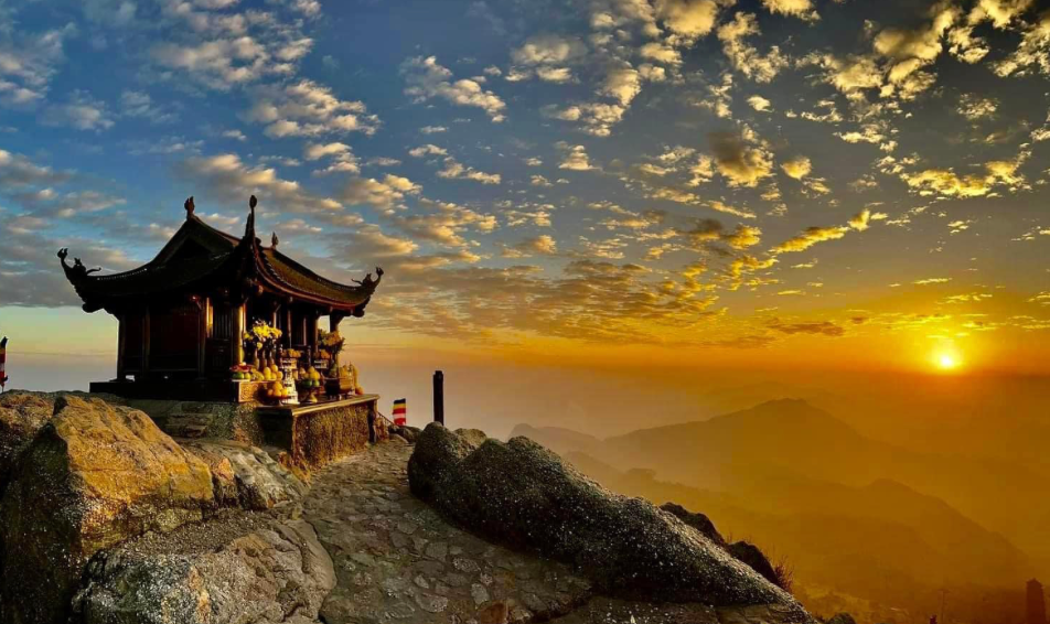 Chùa Đồng tại Yên Tử - một trong những thành phần chính của Di sản văn hóa thế giới. Ảnh: internet