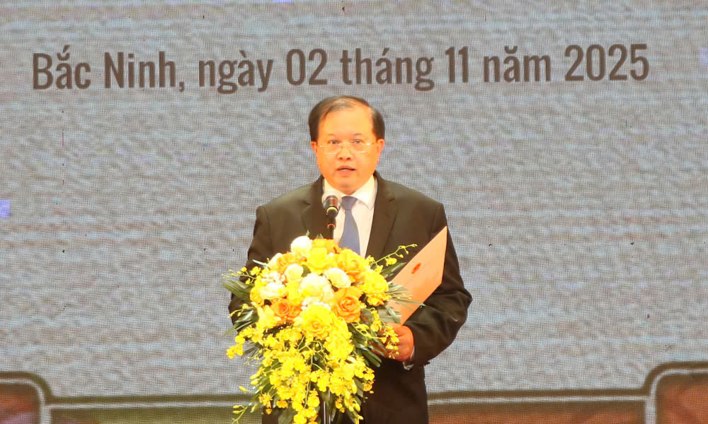 Thứ trưởng Tạ Quang Đông phát biểu tại lễ bế mạc.