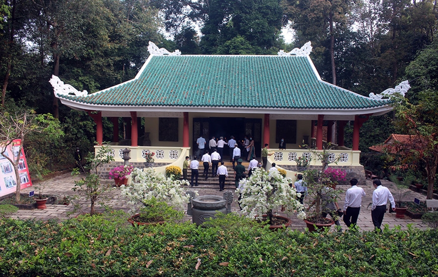 Di tích Khu ủy miền Đông Nam Bộ, xã Trị An, tỉnh Đồng Nai là một trong những “địa chỉ đỏ” ứng dụng công nghệ số, quét mã QR.