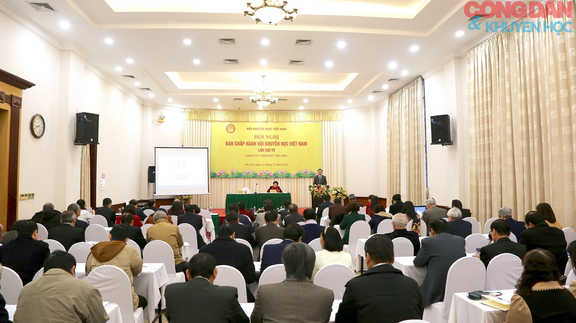 Ảnh : Hội Khuyến học Việt Nam tổ chức Hội nghị Ban Chấp hành Hội Khuyến học Việt Nam lần thứ tư, khóa 6, nhiệm kỳ 2021-2026.