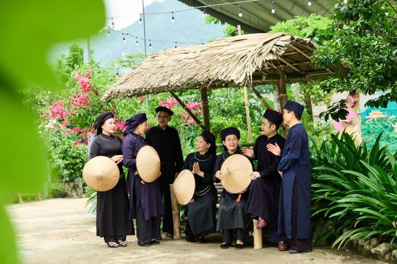 Nét văn hóa Hát ví của dân tộc Tày tỉnh Thái Nguyên.