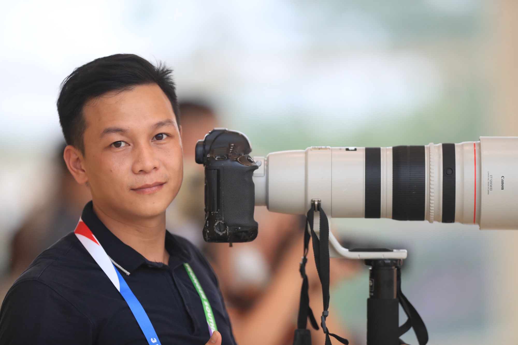 Nhà báo Lưu Trọng Ðạt.