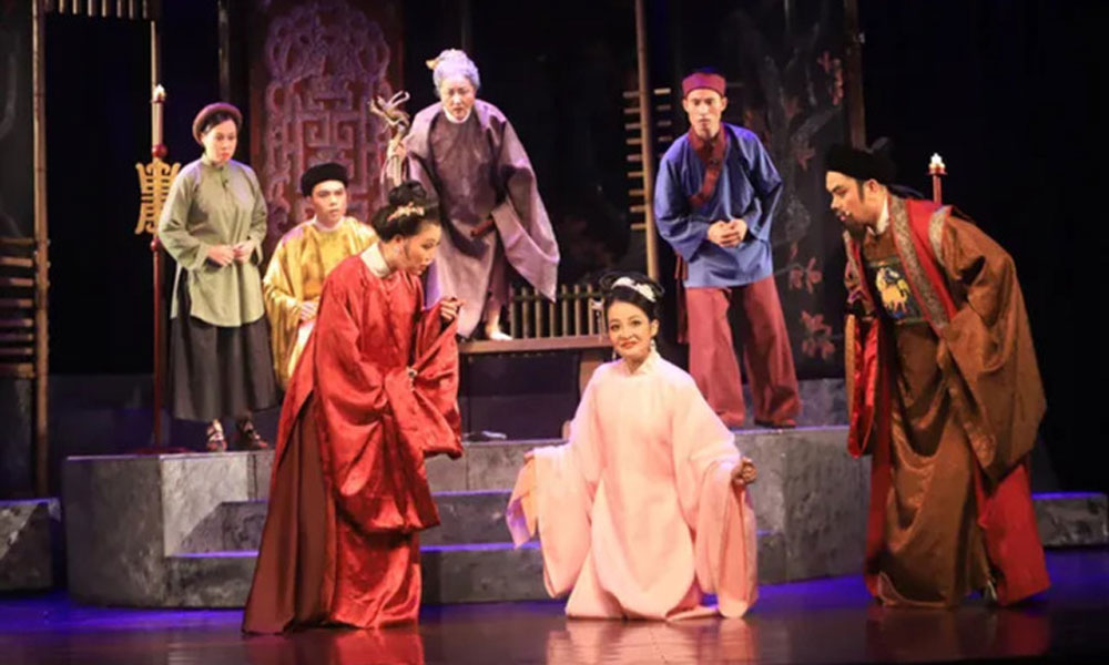 Nhà hát Cải lương Việt Nam, Nhà hát Chèo Việt Nam, Nhà hát Tuồng Việt Nam sáp nhập.