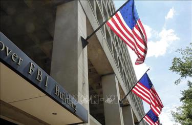 Trụ sở Cục Điều tra liên bang Mỹ (FBI) tại Washington, DC. (Ảnh: AFP/TTXVN)