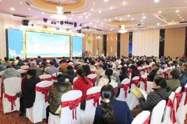 Ảnh: các đại biểu tham gia tập huấn