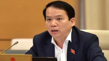 Chủ nhiệm Ủy ban Pháp luật Hoàng Thanh Tùng. Ảnh: Media Quốc hội
