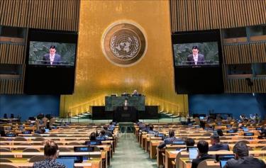 Toàn cảnh phiên họp. Ảnh: Thanh Tuấn/PV TTXVN tại Mỹ