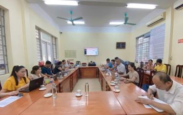 Ảnh: Tại hội nghị tập huấn 
